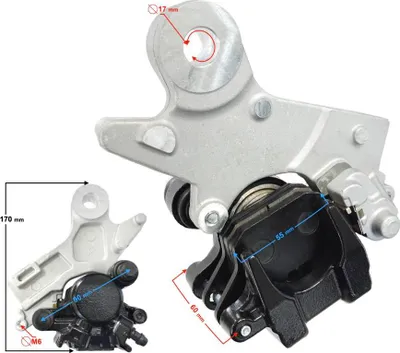Produktbild von Bremssattel hinten Stratos 125