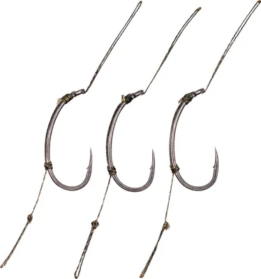 Produktbild von Korda Loop Rigs Klor Micro Barbed - 3 Karpfenrigs, Größe:8