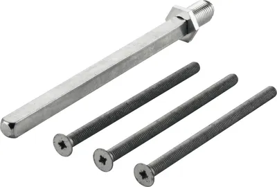 Produktbild von Befestigungsset zu LIÈGE - für Wechselgarnituren, TS: 82 - 87 mm