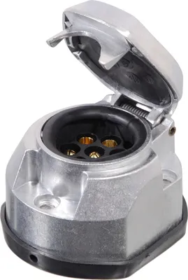 Productafbeelding van Compass 07451 - Aanhangerstekker, 7-polig, aluminium, met afdichting