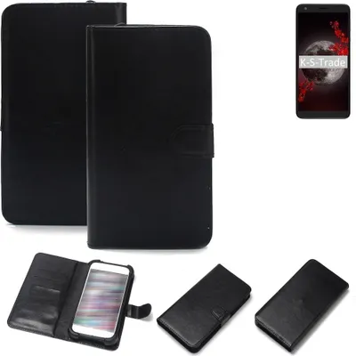 Produktbild von K-S-Trade Handyhülle Schutzhülle kompatibel mit Sharp Aquos B10 Handy Schutz Hülle Handyhülle Bumper schwarz 1x