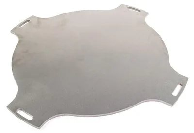 Produktbild von Yakiniku Teppanyaki Grillplatte Large Edelstahl 52 x 50 cm