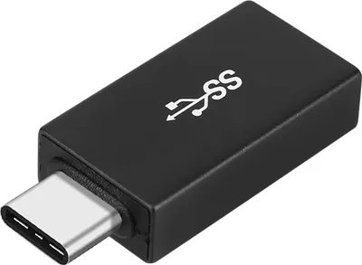 Obrázok produktu pre Ultrakompaktný adaptér USB-A / USB-C - čierny