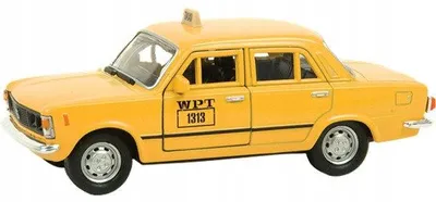 Produktbild von Welly Fiat 125p Taxi Modellauto 1:43 Metall