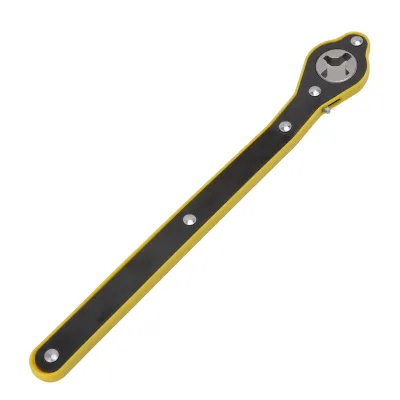 Produktbild von Ratschenschlüssel, 34 cm langer Griff, ergonomischer, arbeitssparender Wagenheber-Ratschenschlüssel zum Entfernen von Radreifen