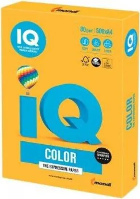 Obrázok produktu pre Farebný papier A4 - 80 g neónový alebo oranžový (500 listov)