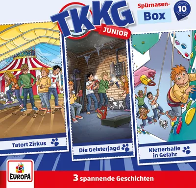 Produktbild von TKKG Junior - Spürnasen Box Folgen 28-30 (3 Audio-CDs)