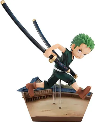 Produktbild von Megahouse One Piece G.E.M. Serie PVC Statue Roronoa Zoro Run! Run! Run! 14 cm