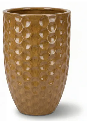 Zdjęcie produktu dla Doniczka ceramiczna Provencelia MEROVEE Ochra, Ø30 cm x H45 cm, mrozoodporna