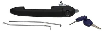 Immagine prodotto di Maniglia per porta esterna anteriore sinistra, nera, Fiat Brava 1995-2001 46440184