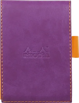 Image de RHODIA Bloc-notes n° 12 95 x 130 mm ligné violet 80 feuilles
