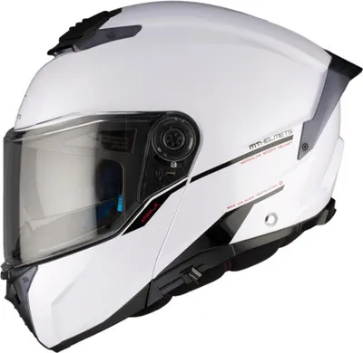 Produktbild von MT ATOM 2 SV SOLID Klapphelm M in weiß
