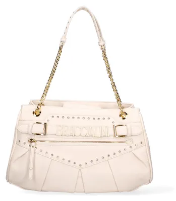 Produktbild von Braccialini Schultertasche, Beige, Polyurethan, Kettenhenkel, Magnetischer Verschluss