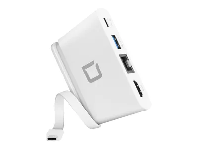 Image de DICOTA USB-C Portable Docking 4-in-1 with HDMI - Dockingstation - USB-C - HDMI (D31730)