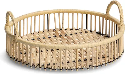 Obrázok produktu pre Dekoratívny podnos RATTAN, Ø 32 cm, ZELLER