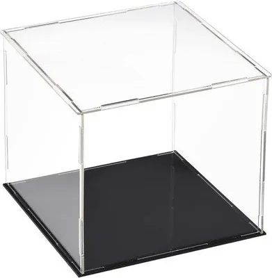 Productafbeelding van Transparante Acryl Vitrine 15 x 15 x 15 cm - Design Showcase voor Verzamelobjecten