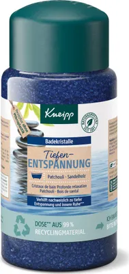 Image de Cristaux de bain Kneipp « Détente profonde » – Patchouli, 600 g