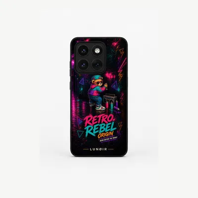 Immagine prodotto di Custodia per Xiaomi Mi 14, cover protettiva con motivo "Retro Rebel" – LUNØIR ©
