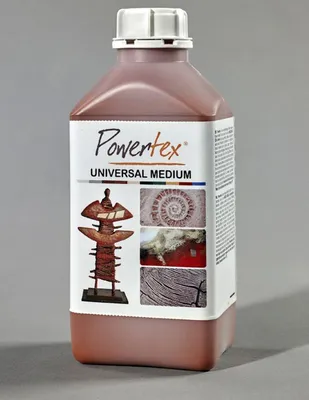 Immagine prodotto di Powertex Indurente per tessuti terracotta 1000 g Rinforzo per tessuti, indurente decorativo