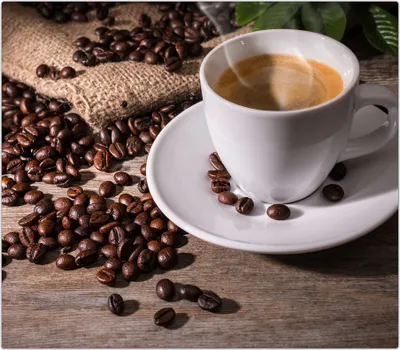 Produktbild von Spritzschutz Herdabdeckplatte Schneidebrett aus Glas Heisser Kaffee  1-Teilig (60x52cm)