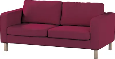 Produktbild von Dekoria Bezug für Karlstad 2-Sitzer Sofa nicht ausklappbar, pflaume , Sofahusse, Karlstad 2-Sitzer