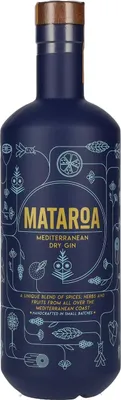 Produktbild von Mataroa Mediterranean Dry Gin 41,5% Vol. 0,7l
