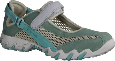 Obrázek produktu pro Allrounder By Mephisto Niro Oxide (light green) dámské baleríny s vyjímatelnou stélkou - dámská nazouvací obuv / trotteur, zelená, kůže/textil (síťovina)