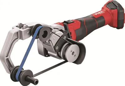 Produktbild von Flex Akku-Rohrbandschleifer TRINOXFLEX BRE 50 18-EC C-Set Solo im Karton