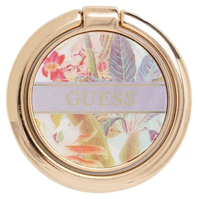 Produktbild von Guess Ringständer GURSHCHMAU lila/lila Blume Handyhülle