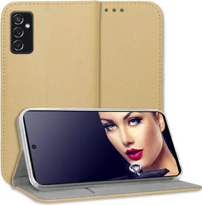 Produktbild von Bookstyle Schutzhülle Klapphülle Schutztasche Etui Cover für Samsung Galaxy M52 5G (M526, 6.7'') - Gold