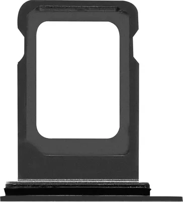 Produktbild von Clappio, Ersatzteil SIM-Kartenhalter für Apple iPhone 14 Pro / 14 Pro Max, Schwarz