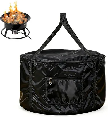Image de Sac de transport pour foyer de jardin, sac pour barbecue, 48,3 cm, idéal pour le camping et le jardin