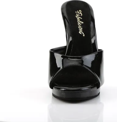 Produktbild von FLAIR-401-2 Damen Slipper von Fabulicious, Schwarz EU 40, US 10