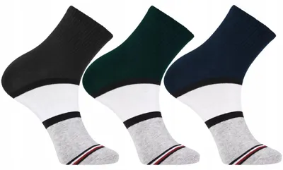 Produktbild von Moraj Herren Sportsocken Baumwolle Knöchelhoch Bequem 3 Paar
