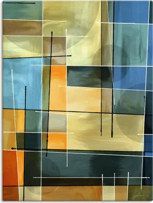 Produktbild von ARTland Leinwandbild Gegenbalance I Größe: 30x40 cm