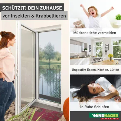Produktbild von Fliegengitter für bodentiefe Fenster