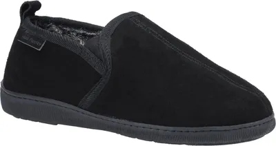 Immagine prodotto di Hush Puppies - Pantofole da uomo "Arnold", pelle FS6648 (41 EU) (Nero)