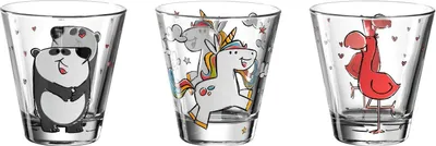 Produktbild von Leonardo BAMBINI 3er Mädchen Kinderbecher Set 215 ml