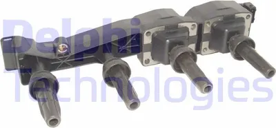Produktbild von DELPHI CE20026-12B1 Zündspule 12V passend für PEUGEOT 106 II Schrägheck (1A, 1C) für CITROËN SAXO (S0, S1)