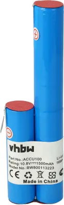 Produktbild von vhbw Akku kompatibel mit Gardena Accu 100 Grasschere, Strauchschere Heckenschere Gartengeräte (1500mAh 10,8V Li-Ion)