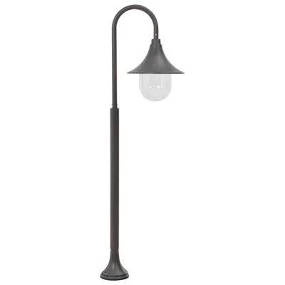 Immagine prodotto di vidaXL Dissuasore luminoso da giardino E27 120 cm in alluminio color bronzo