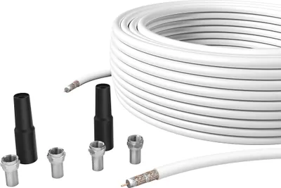Produktbild von Hama Digital Koaxialkabel 40 m F-Typ Schwarz