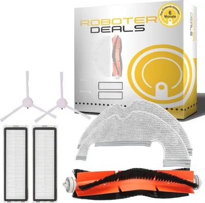 Produktbild von Zubehör Set (Ersatzteile Kit) für Dreame D10 Plus (1x Hauptbürste, 2x Filter, 2x Pad, 2x Seitenbürste)