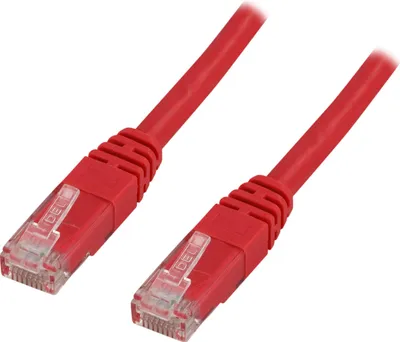 Image de Câble de raccordement U/UTP Cat6 15m, rouge