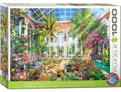 Immagine prodotto di Eurographics Puzzle Der Gläserne Gewächshausgarten, Smart Cut, 1000 Teile, 68 x 48 cm, 6000-5870