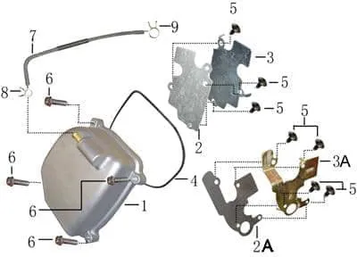 Produktbild von Dichtung Ventildeckel 4Takt Zylinderkopfdeckel 704291
