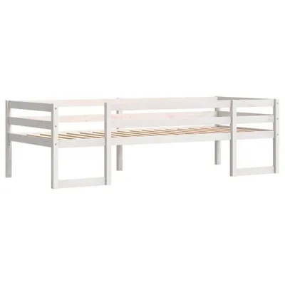 Immagine prodotto di vidaXL Letto per bambini bianco 90x200 cm in legno di pino massiccio