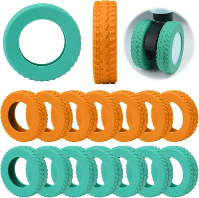 Image de Housses de protection pour valises, en silicone, taille universelle, pour les voyages