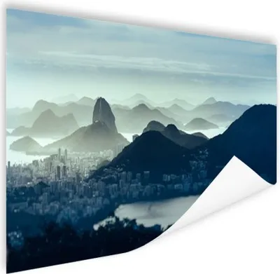 Produktbild von MuchoWow® Poster Rio de Janeiro - Brasilien - Berge 180x120 cm - Fotoplakat