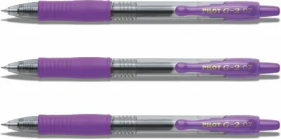 Produktbild von Pilot G2-07 Gelschreiber violett - 3er-Set